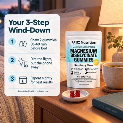 VIC Nutrition Magnesium Bisglycinate Gummies